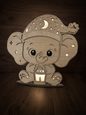 Babyelefant-Lampe